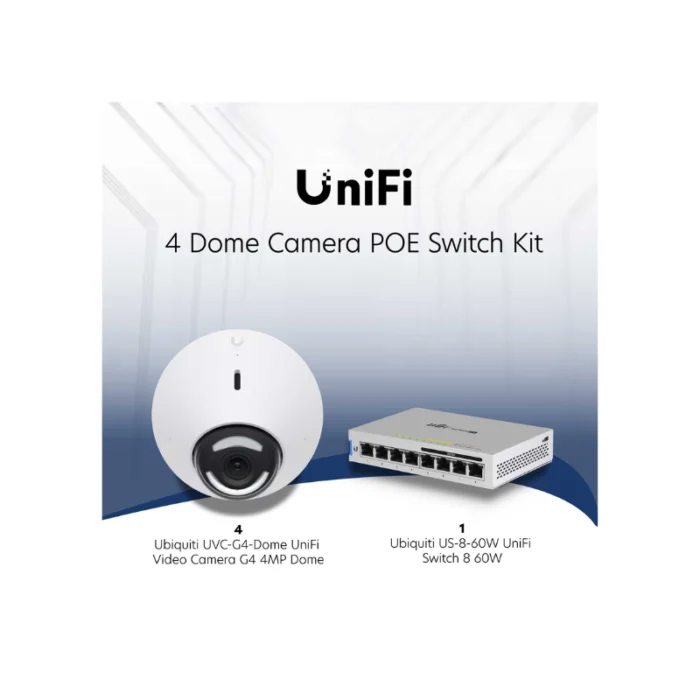 Ubiquiti Dome Camera PoE Switch Kit
