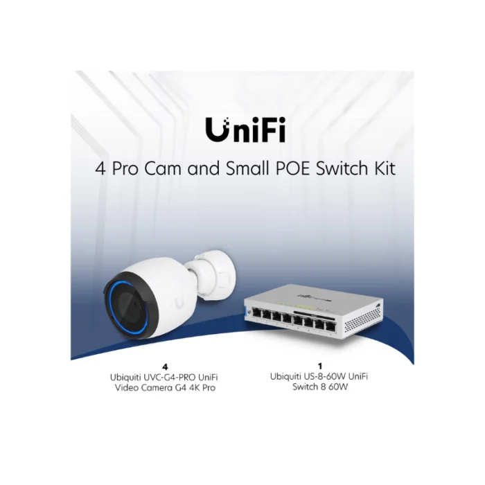 Ubiquiti PRO Camera PoE Switch Kitx