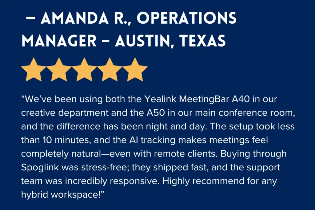 Yealink Meetingbars Review