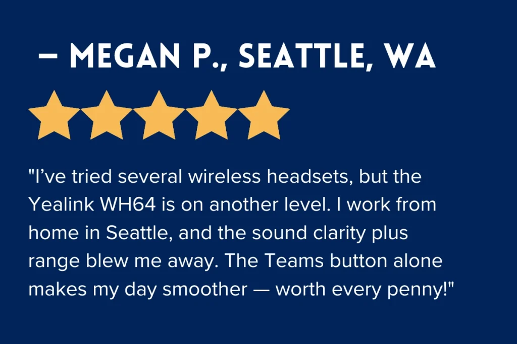 Yealink WH64 Reviews