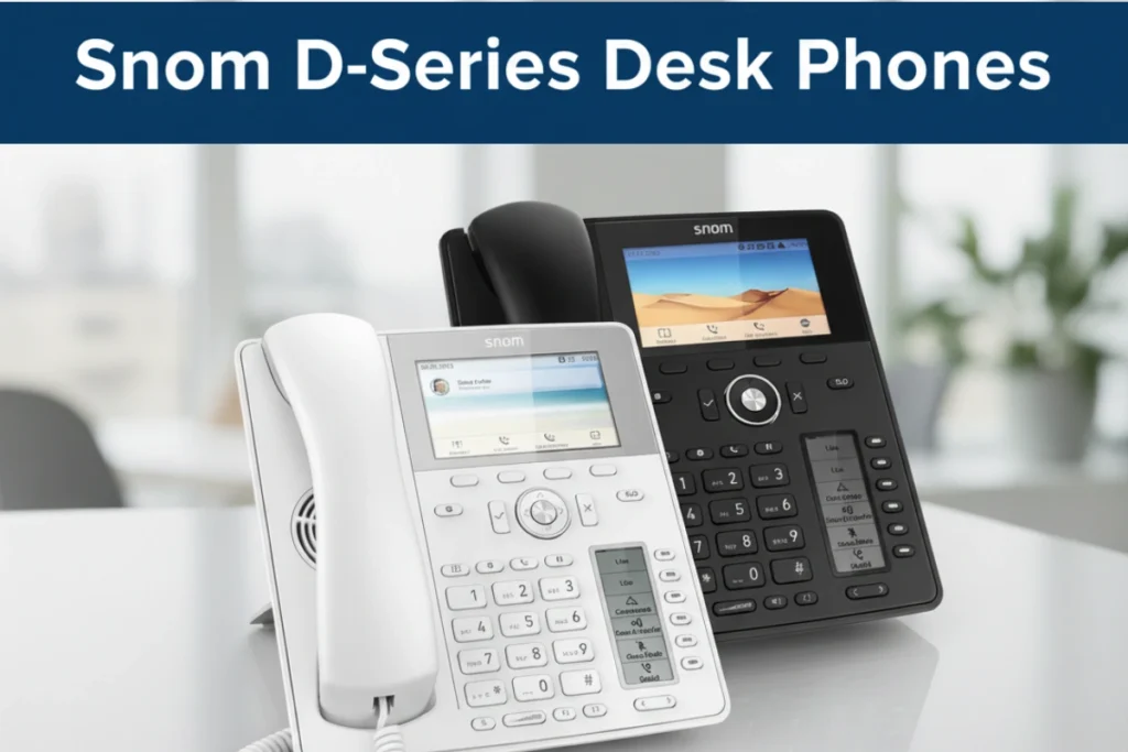 Snom D-Series Desk Phones