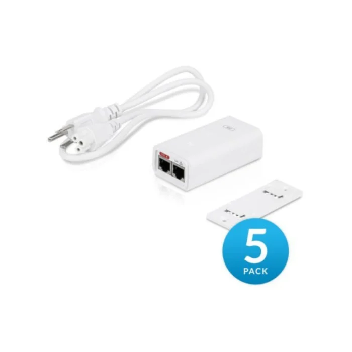 Ubiquiti PoE Injector 24V 12W White 5Pk