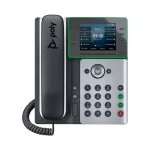 HP Poly Edge E300 IP Phone and PoE-enabled GSA/TAA – 8F3H1AA